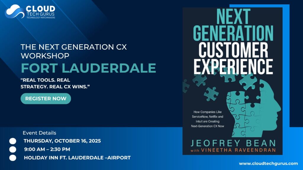 Customer experience workshop Jeofrey Bean